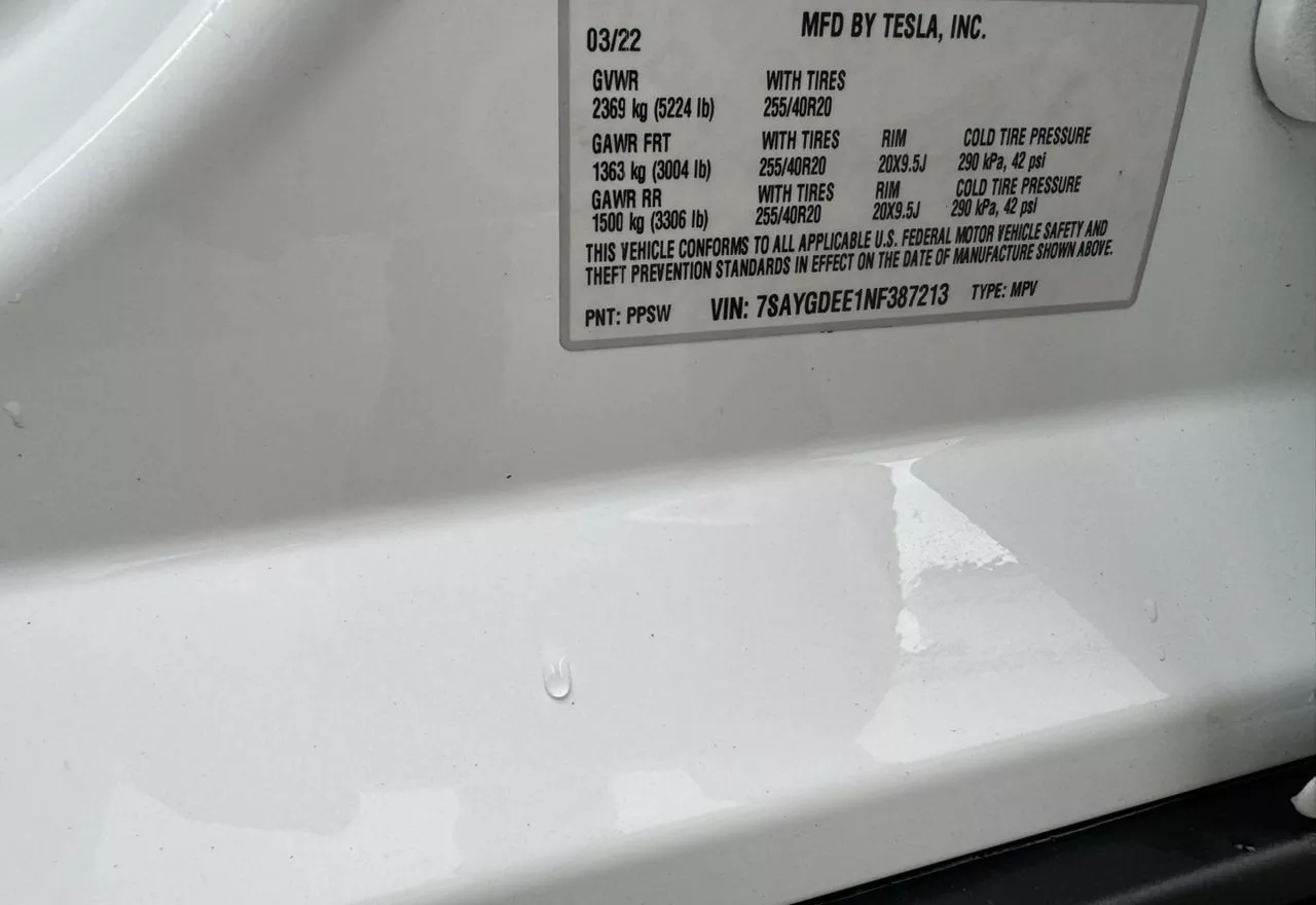 Tesla Model Y  82 kWh 2022251