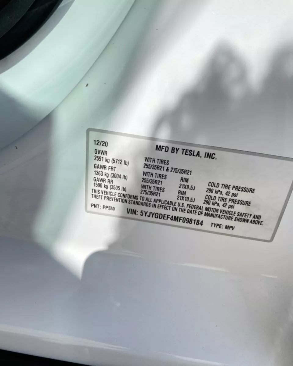 Tesla Model Y  80.5 kWh 2020151