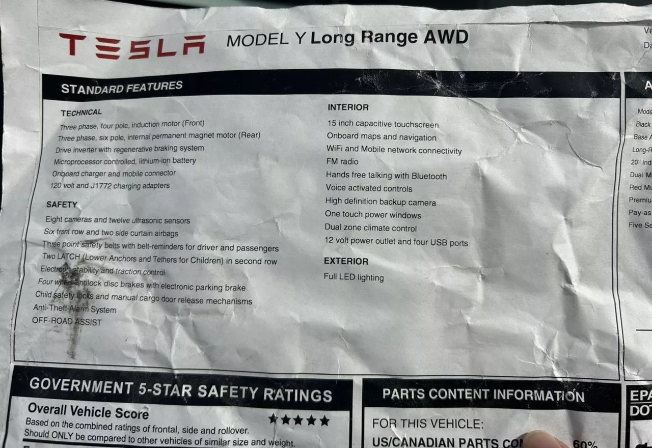 Tesla Model Y  75 kWh 2021141