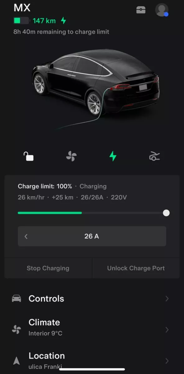 Tesla Model X  75 kWh 2016241