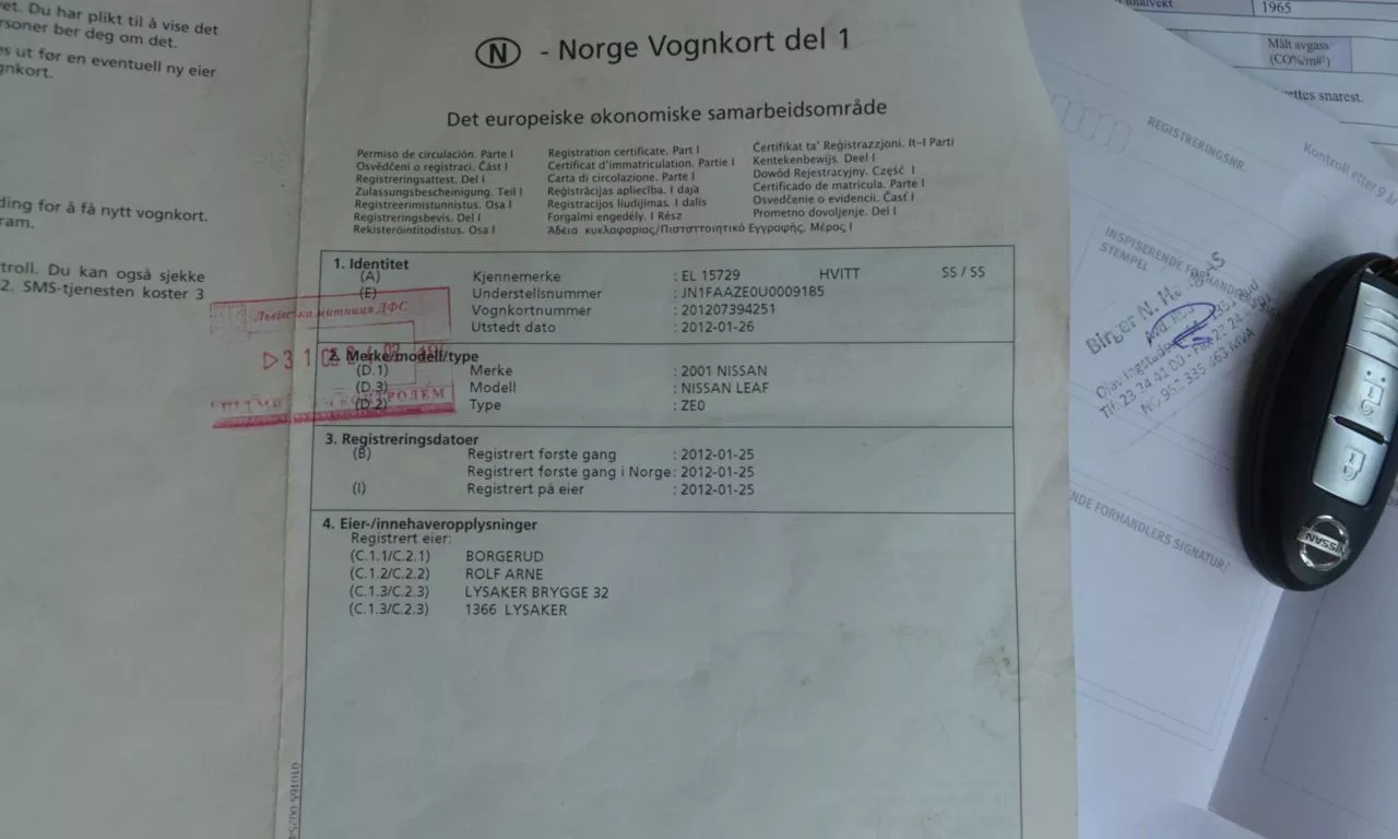 Nissan Leaf  24 kWh 2012421