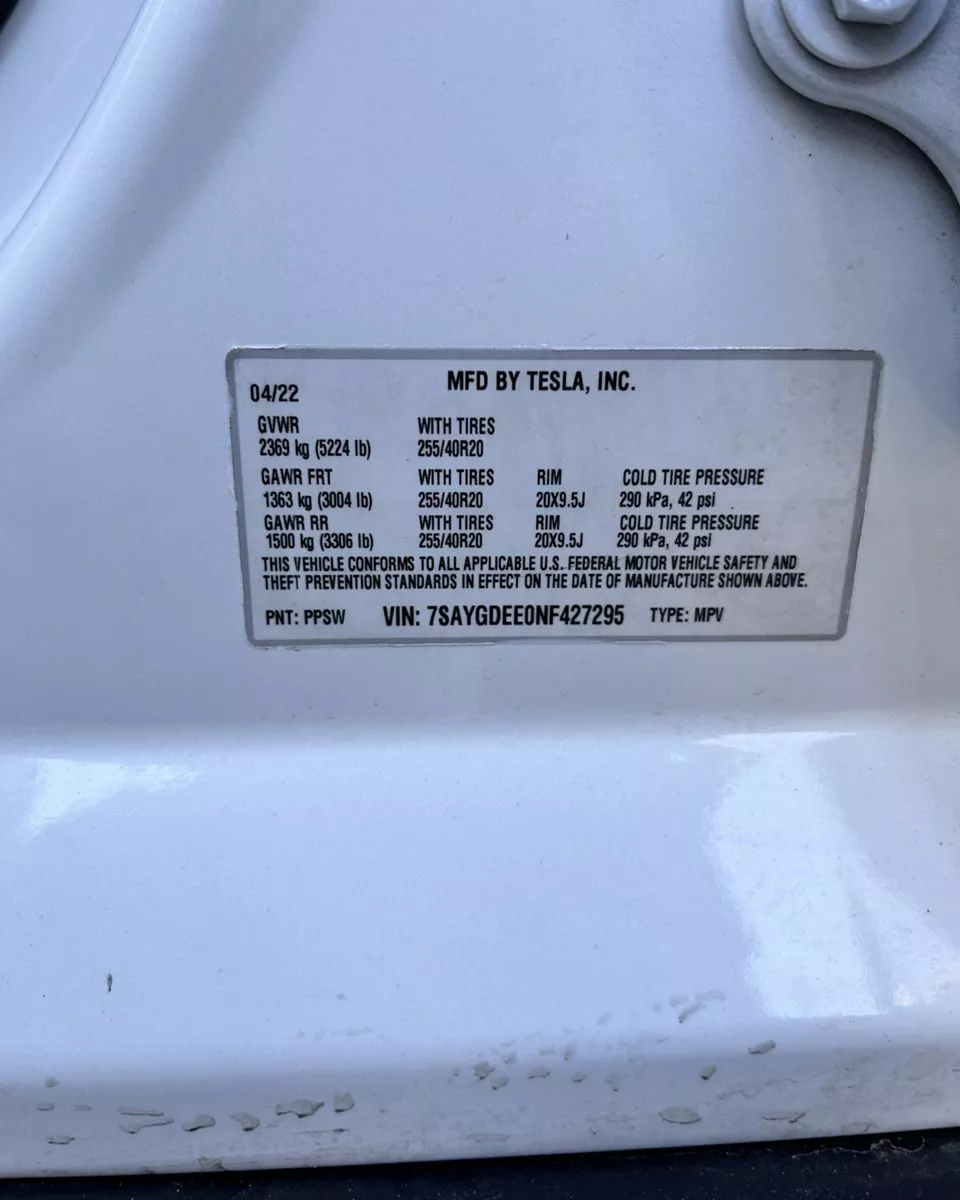 Tesla Model Y  82 kWh 2022151