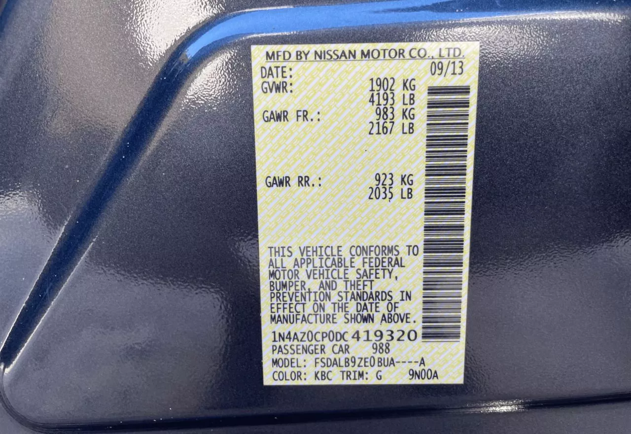 Nissan Leaf  24 kWh 201371