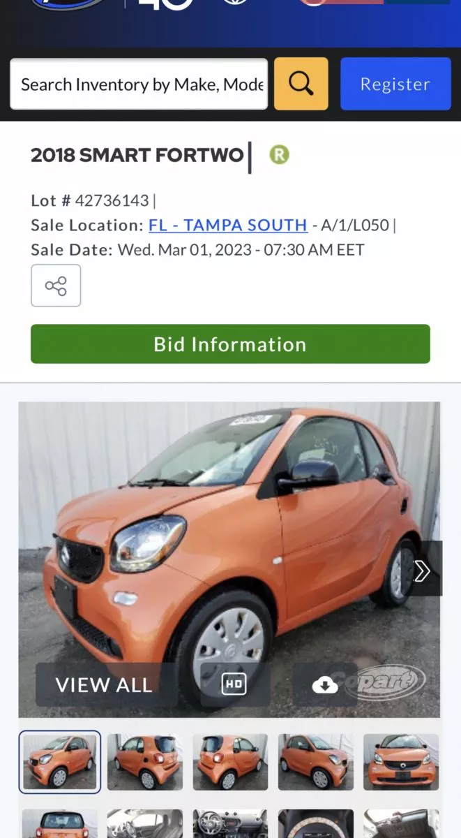 Smart Fortwo  17.6 kWh 2018111