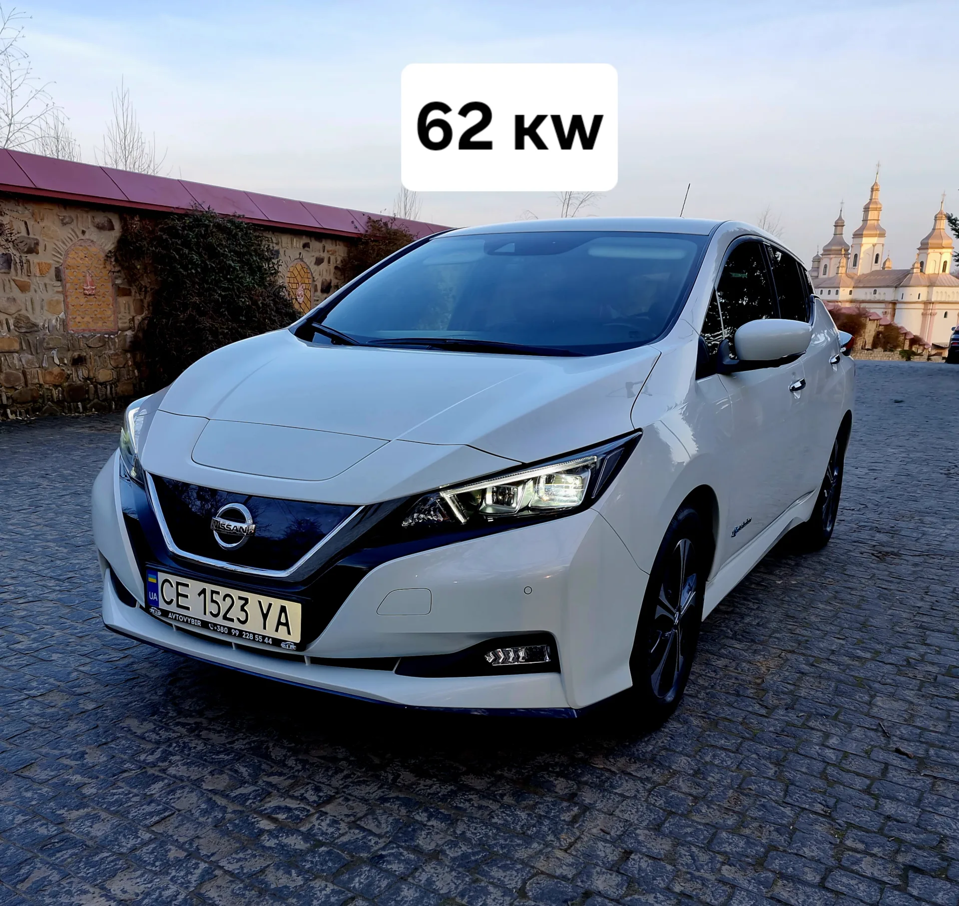 Nissan Leaf e+ 62 kWh. Leks01